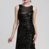 Sue Wong - N3211 Sleeveless Jewel Illusion Sequined Sheath Dress 2 Sue Wong - N3211 Sleeveless Jewel Illusion Sequined Sheath Dress