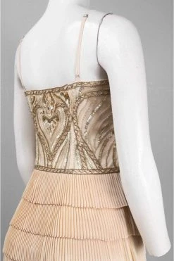 Sue Wong - N4100 Sleeveless Tiered Ruffle Cocktail Dress Cocktail Dresses