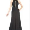 Sue Wong - N5377 Sheer Paneled Ornate Halter Gown Formal Gowns