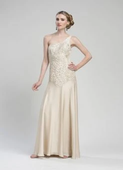 Sue Wong - One Shoulder Long Gown W1411 Formal Gowns