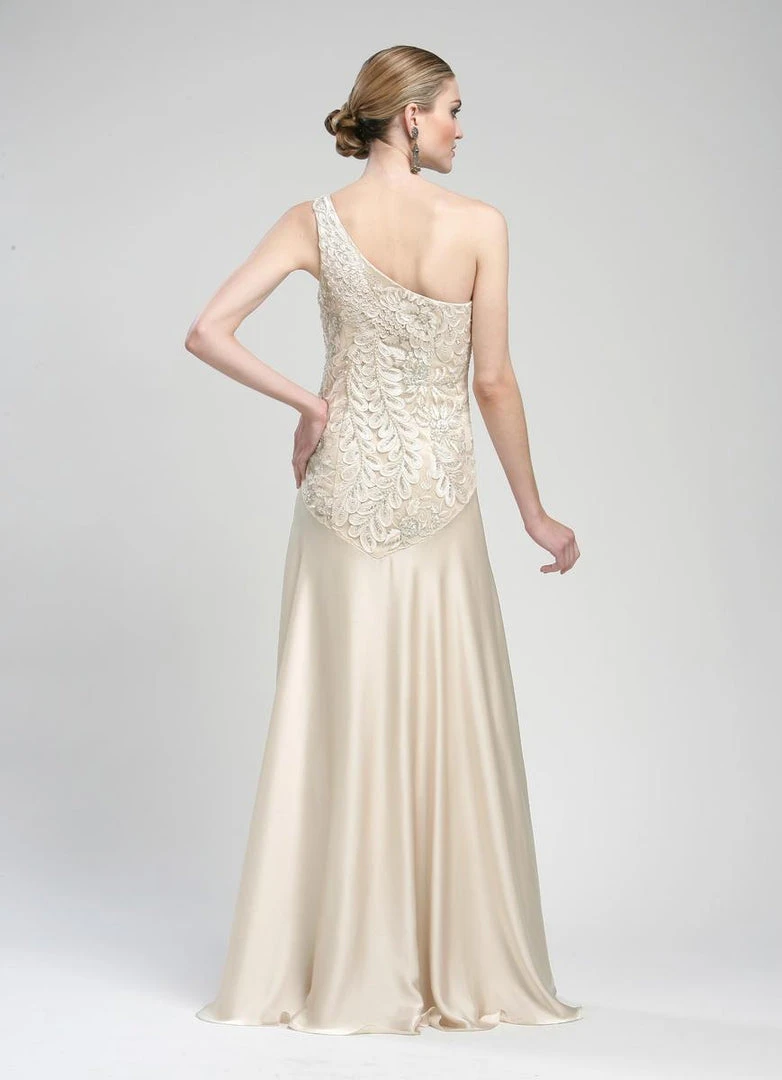 Sue Wong - One Shoulder Long Gown W1411 Formal Gowns 4 Sue Wong - One Shoulder Long Gown W1411 Formal Gowns