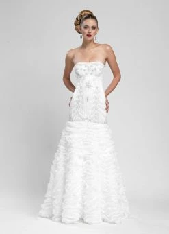 Formal Gowns Sue Wong - Semi-Sweetheart Mermaid Dress W3403