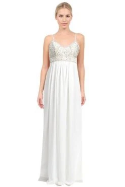 Formal Gowns Sue Wong - Sleeveless Beaded Long Dress N3141