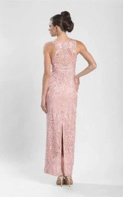 Sue Wong - Sleeveless V Neck Long Gown N3502