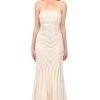 Sue Wong - Strapless Ruffle Trim Mermaid Gown N0230 2 Sue Wong - Strapless Ruffle Trim Mermaid Gown N0230