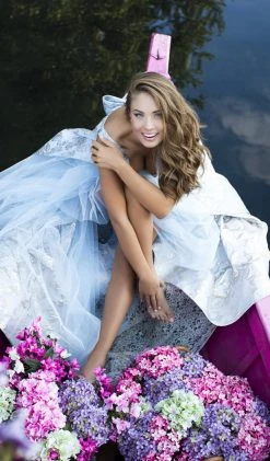 Formal Gowns Tarik Ediz - 50457 Embroidered Deep V-neck Ballgown 19 Formal Gowns Tarik Ediz - 50457 Embroidered Deep V-neck Ballgown