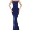 Tarik Ediz - 50512 Straight Across Corset Detailed Mermaid Gown
