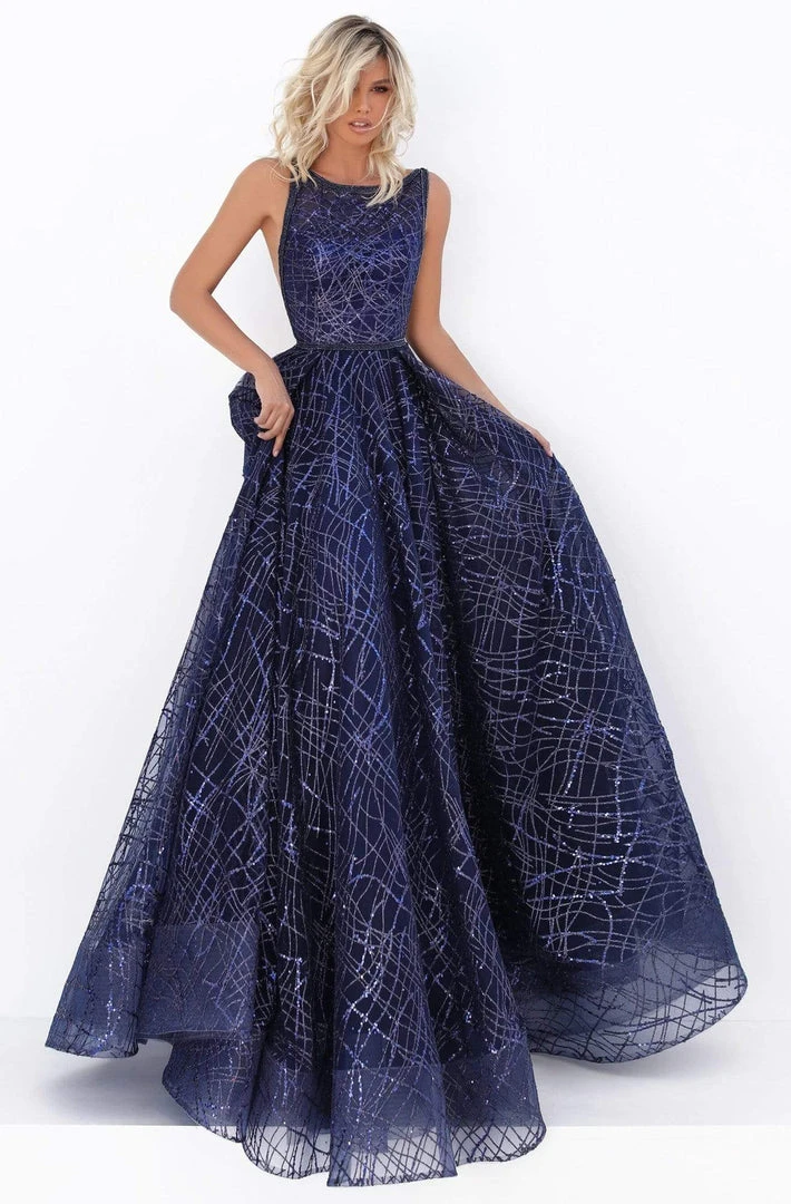 Formal Gowns Tarik Ediz - 50680 Embellished Bateau A-line Gown 3 Formal Gowns Tarik Ediz - 50680 Embellished Bateau A-line Gown
