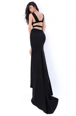 Formal Gowns Tarik Ediz - 50689 Lace Ornate Illusion Inset Two-Piece Gown