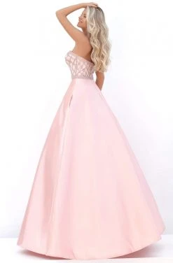 Tarik Ediz - 50713 Embellished Sweetheart A-line Gown Formal Gowns