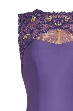 Formal Gowns Tarik Ediz - Bateau Neck Mermaid Gown 50020 14 Formal Gowns Tarik Ediz - Bateau Neck Mermaid Gown 50020