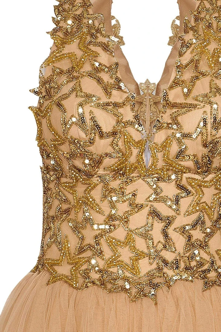 Tarik Ediz - Beaded Haltered Short Dress 90360 Cocktail Dresses 6 Tarik Ediz - Beaded Haltered Short Dress 90360 Cocktail Dresses