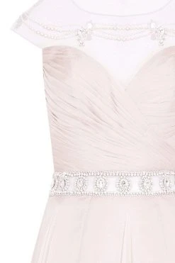 Tarik Ediz - Bejeweled A-line Gown 50091 Formal Gowns