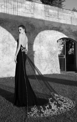 Tarik Ediz - Bejeweled Bow Gown 92560 9 Tarik Ediz - Bejeweled Bow Gown 92560