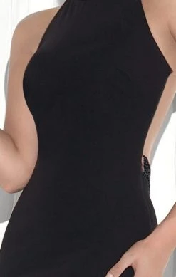 Tarik Ediz - Halter Long Gown 92742 Formal Gowns