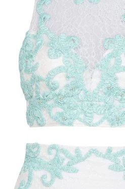 Tarik Ediz - Halter Neck Sheath Dress 90443