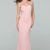 Formal Gowns Tarik Ediz - Illusion Embellished Open Back Long Gown 50083