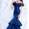 Tarik Ediz - Jeweled Mermaid Dress 50107 Formal Gowns