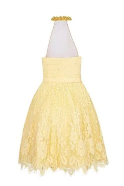 Cocktail Dresses Tarik Ediz - Lace Illusion Halter Neck Dress 50082 21 Cocktail Dresses Tarik Ediz - Lace Illusion Halter Neck Dress 50082