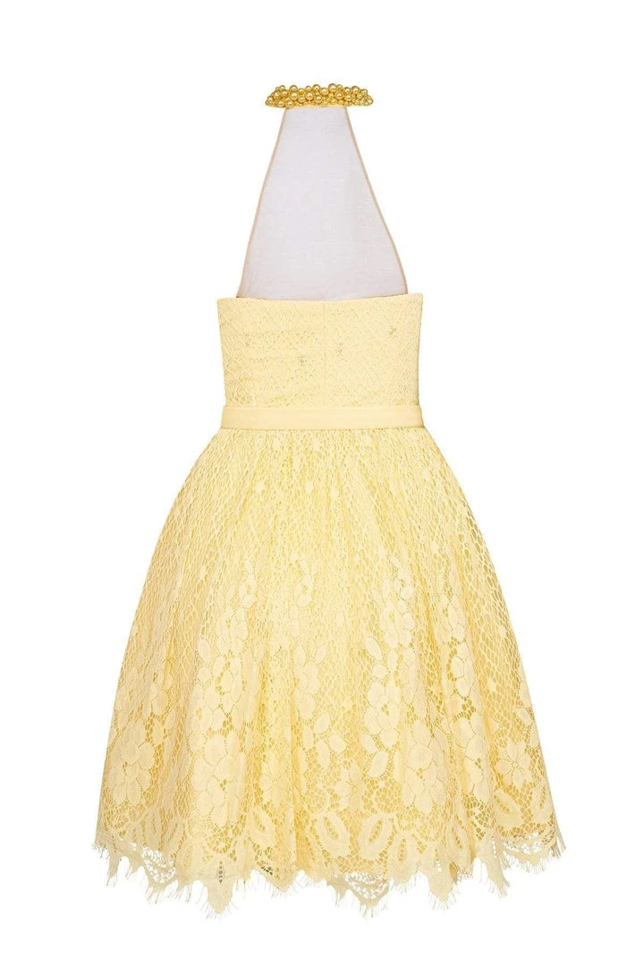 Cocktail Dresses Tarik Ediz - Lace Illusion Halter Neck Dress 50082 12 Cocktail Dresses Tarik Ediz - Lace Illusion Halter Neck Dress 50082