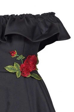 Cocktail Dresses Tarik Ediz - Off-Shoulder A-line Dress 50033