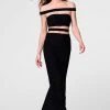 Tarik Ediz - Off The Shoulder Sheath Dress 50009 2 Tarik Ediz - Off The Shoulder Sheath Dress 50009