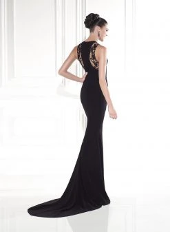Formal Gowns Tarik Ediz - Ornate Jewel Gown 92569