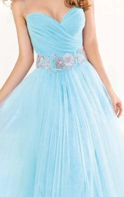 Tarik Ediz - Ornate Ruched Gown 92336 Formal Gowns 11 Tarik Ediz - Ornate Ruched Gown 92336 Formal Gowns