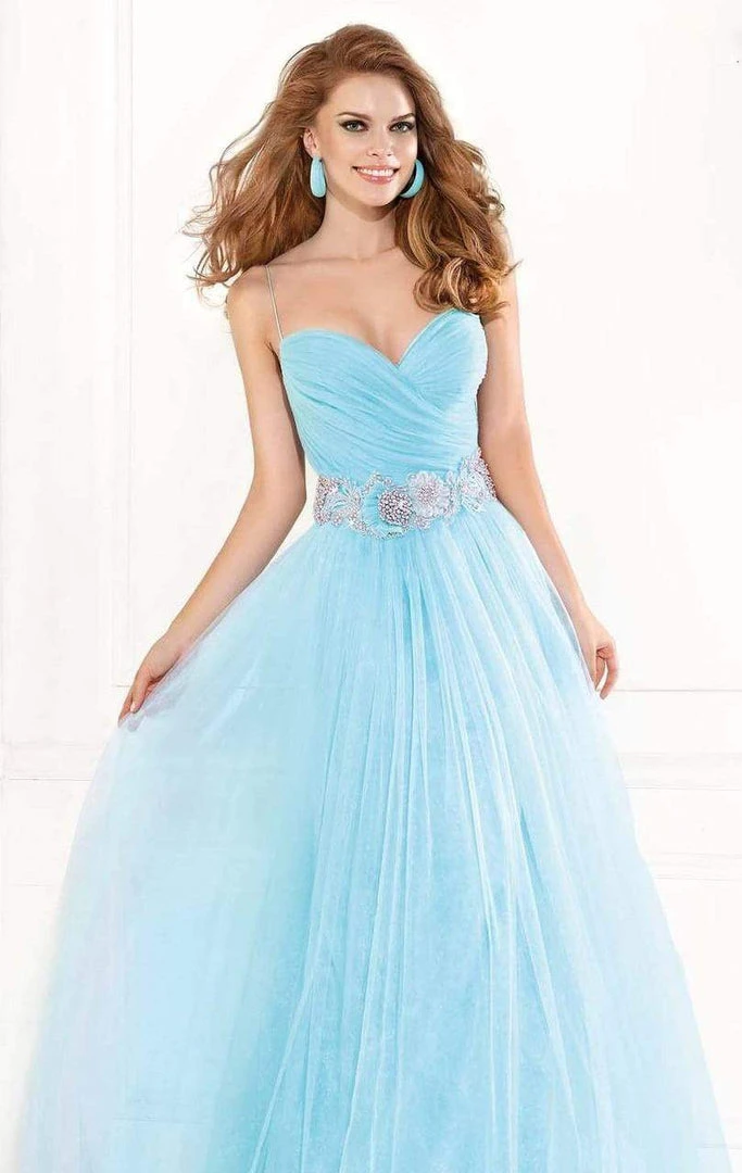 Tarik Ediz - Ornate Ruched Gown 92336 Formal Gowns 6 Tarik Ediz - Ornate Ruched Gown 92336 Formal Gowns