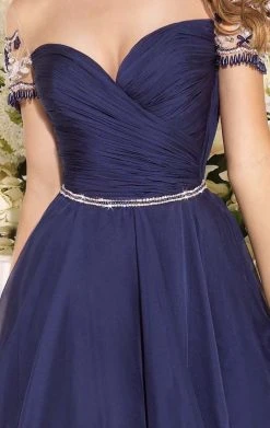 Tarik Ediz - Ruched Cocktail Dress 90380 Cocktail Dresses