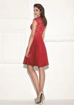 Tarik Ediz - Ruched Cocktail Dress 90473