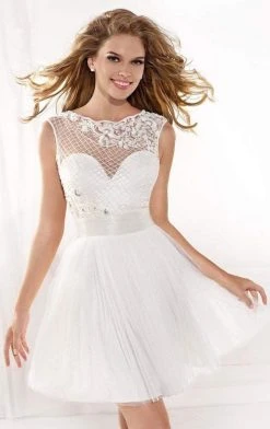 Cocktail Dresses Tarik Ediz - Sleeveless Cocktail Dress 90358