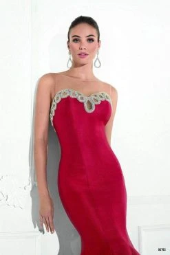 Tarik Ediz - Sleeveless Trumpet Gown 92762