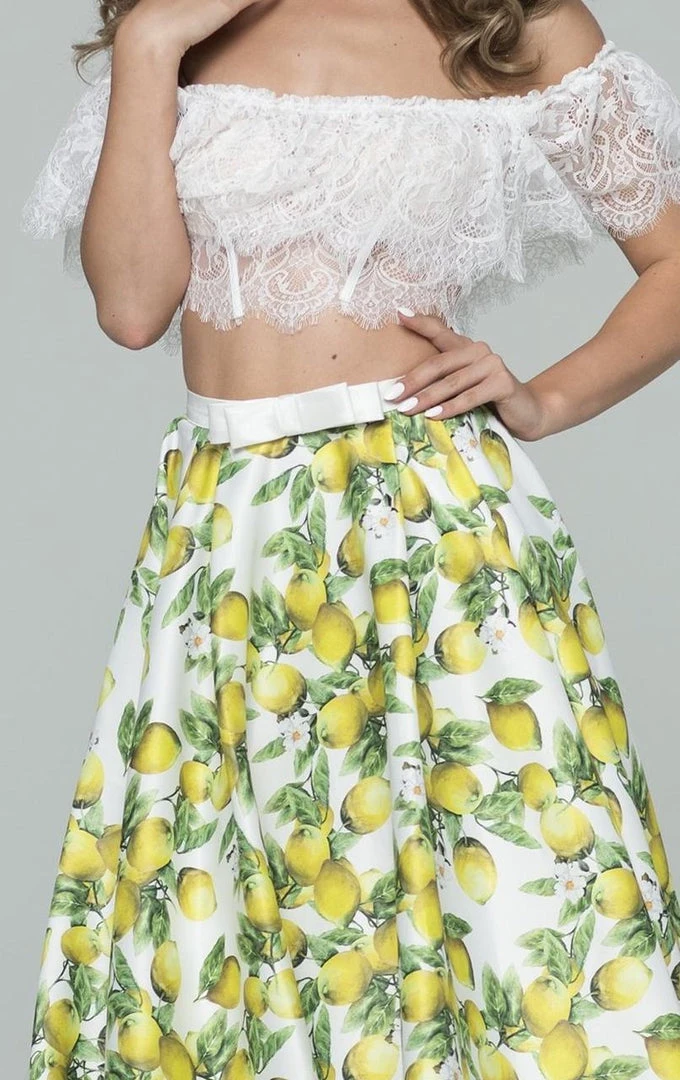 Tarik Ediz - Two-Piece Long Dress 50074 5 Tarik Ediz - Two-Piece Long Dress 50074