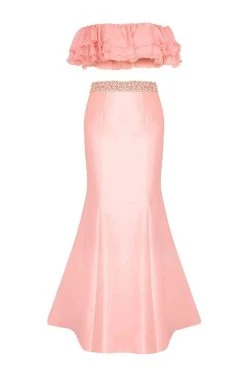 Tarik Ediz - Two-Piece Mermaid Dress 50086 19 Tarik Ediz - Two-Piece Mermaid Dress 50086
