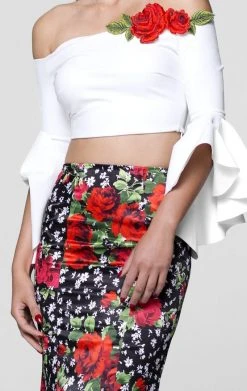 Tarik Ediz - Two-Piece Mermaid Gown 50040