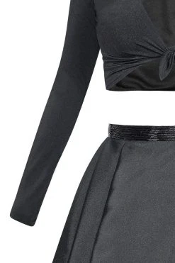 Cocktail Dresses Tarik Ediz - Two-Piece V-Neck A-line Dress 50005 17 Cocktail Dresses Tarik Ediz - Two-Piece V-Neck A-line Dress 50005