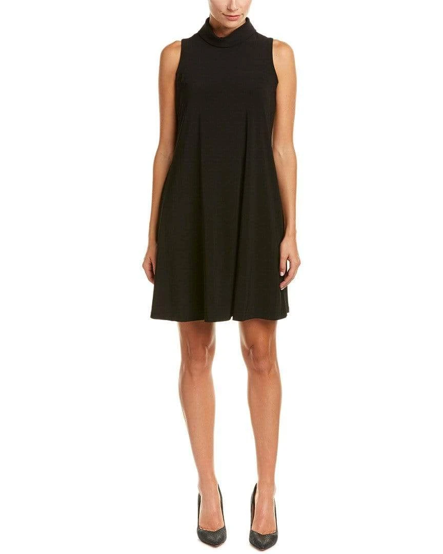 Taylor - 9256M Turtle Neck Cutout Back A-Line Dress Cocktail Dresses 3 Taylor - 9256M Turtle Neck Cutout Back A-Line Dress Cocktail Dresses