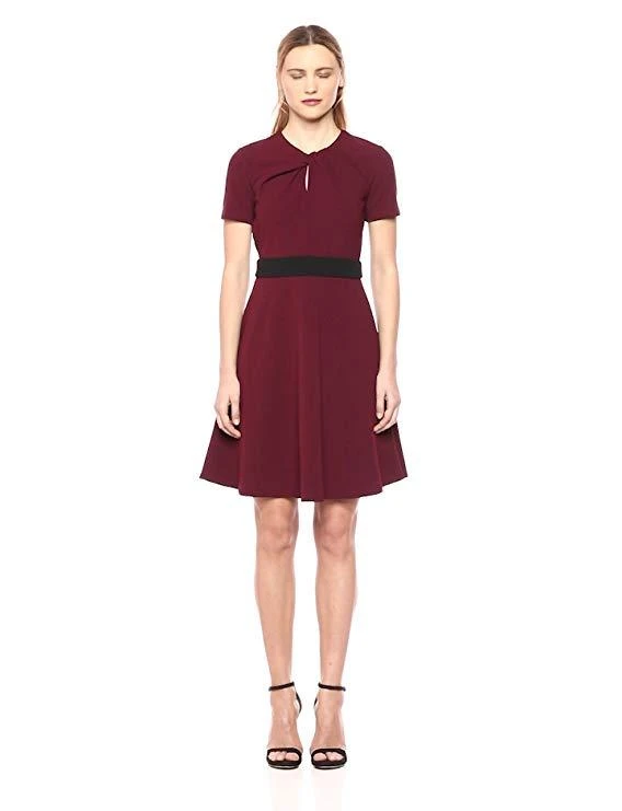 Cocktail Dresses Taylor - 9942M Jewel Short Sleeves A-Line Cocktail Dress 3 Cocktail Dresses Taylor - 9942M Jewel Short Sleeves A-Line Cocktail Dress