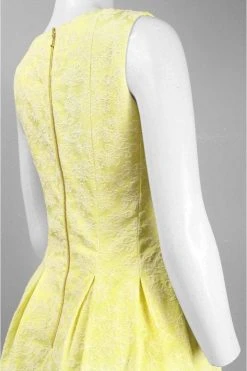 Cocktail Dresses Taylor - Sleeveless Floral Scoop Neck Dress 5453M