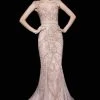 Terani Couture 151GL0425A Beads And Jewel Detailed Mermaid Gown Formal Gowns 1 Terani Couture 151GL0425A Beads And Jewel Detailed Mermaid Gown Formal Gowns