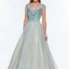 Formal Gowns Terani Couture - 151P0100A Illusion Embellished Ball Gown