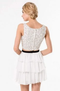 Terani Couture - 1521H0059A Two Piece Chiffon A-line Dress