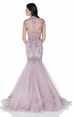 Terani Couture - 1622GL1992 Embellished High Neck Mermaid Gown Formal Gowns