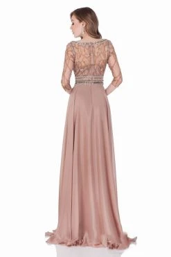 Terani Couture - 1623M1861 Beaded Illusion Evening Gown Formal Gowns 5 Terani Couture - 1623M1861 Beaded Illusion Evening Gown Formal Gowns