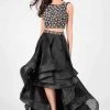 Terani Couture - 1711P2692 Two Piece Embellished High Low Dress 2 Terani Couture - 1711P2692 Two Piece Embellished High Low Dress