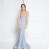 Formal Gowns Terani Couture - 1812GL5369X Beaded Sweetheart Illusion Mermaid Gown