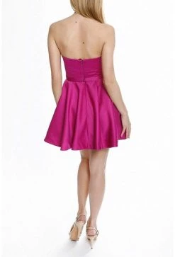 Terani Couture - 1822H7876 Beaded Strapless Sweetheart Bodice Dress Cocktail Dresses