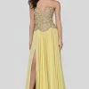 Formal Gowns Terani Couture - 1912P8239 Beaded Plunging Sweetheart Dress 1 Formal Gowns Terani Couture - 1912P8239 Beaded Plunging Sweetheart Dress