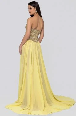 Formal Gowns Terani Couture - 1912P8239 Beaded Plunging Sweetheart Dress 5 Formal Gowns Terani Couture - 1912P8239 Beaded Plunging Sweetheart Dress